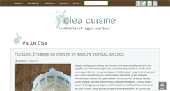 Desktop Screenshot of cleacuisine.fr